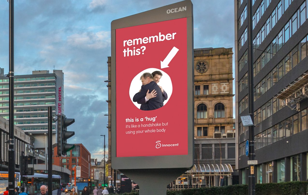 back of pack story for an innocent super smoothie